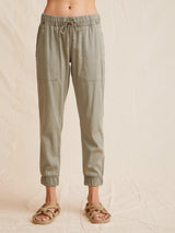 Pocket Jogger Pant - Army-Bella Dahl-Over the Rainbow