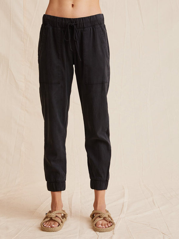 Pocket Jogger Pant - Black-Bella Dahl-Over the Rainbow