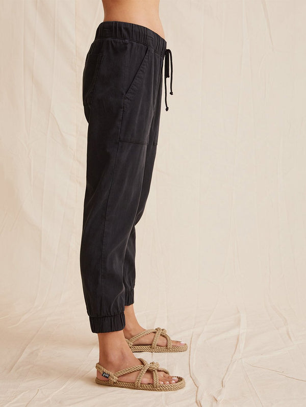 Pocket Jogger Pant - Black-Bella Dahl-Over the Rainbow