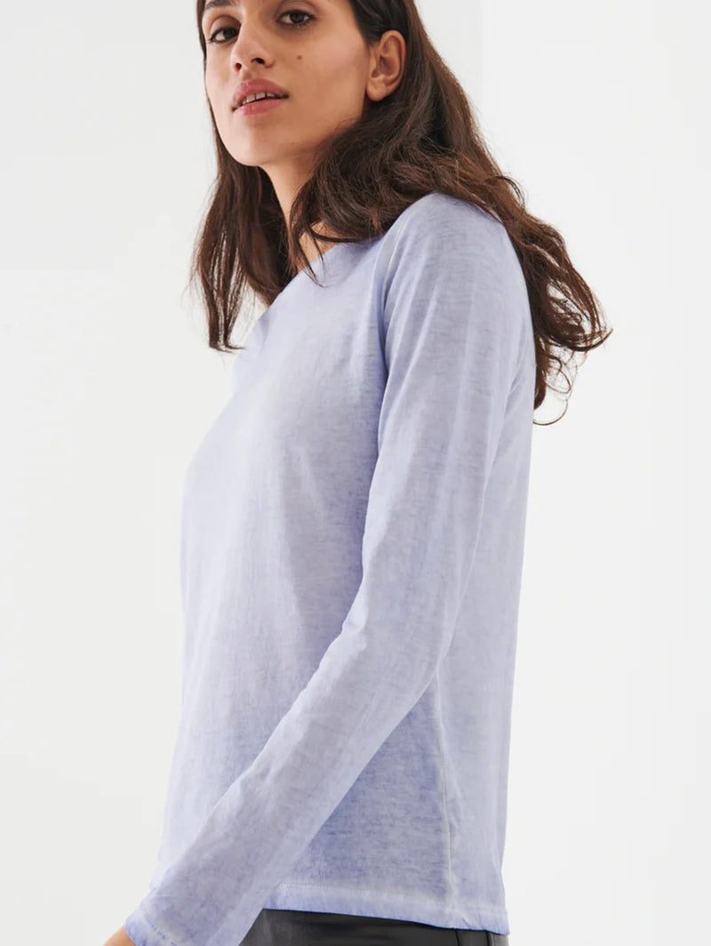 Long Sleeve Tee - Cloudy Sky-Patrick Assaraf-Over the Rainbow