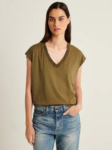 Sublime Reactive Dolman V-Neck Tee - Deep Olive