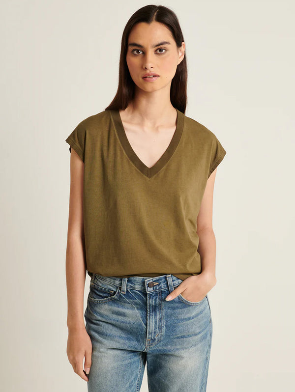 Sublime Reactive Dolman V-Neck Tee - Deep Olive