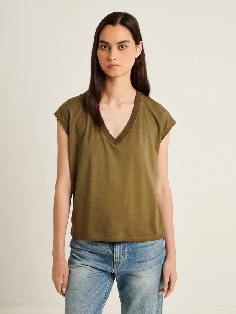 Sublime Reactive Dolman V-Neck Tee - Deep Olive
