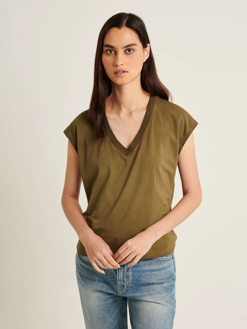 Sublime Reactive Dolman V-Neck Tee - Deep Olive