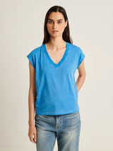 Sublime Reactive Dolman V-Neck Tee - Island Blue