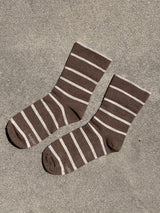 Wally Socks - Mocha-LE BON SHOPPE-Over the Rainbow