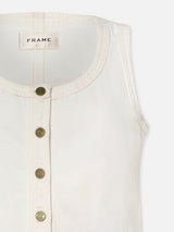 Trapunto Pocket Dress - Au Natural Clean-FRAME-Over the Rainbow
