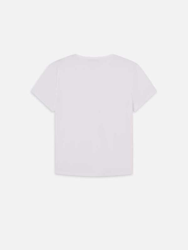 The Gathered Tee - White