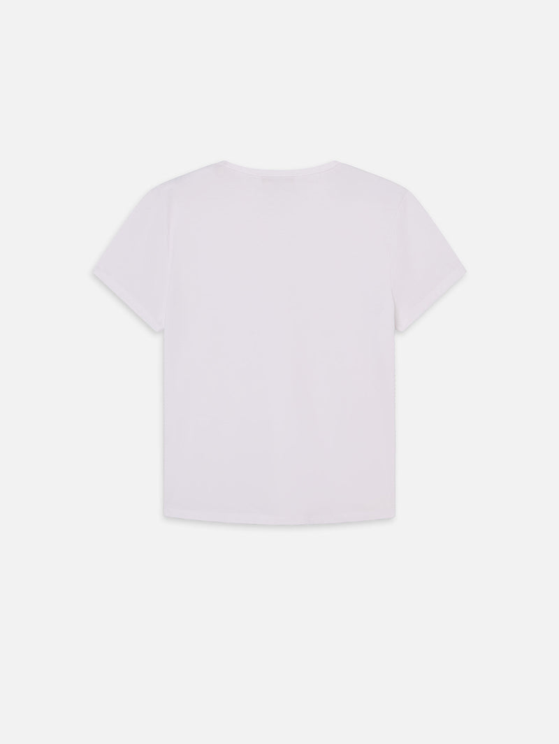 The Gathered Tee - White