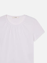 The Gathered Tee - White
