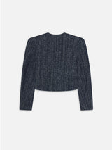 The Tweed Jacket - Indigo