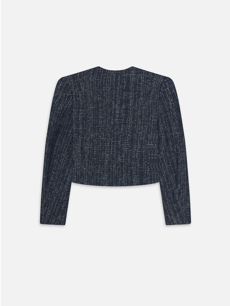 The Tweed Jacket - Indigo