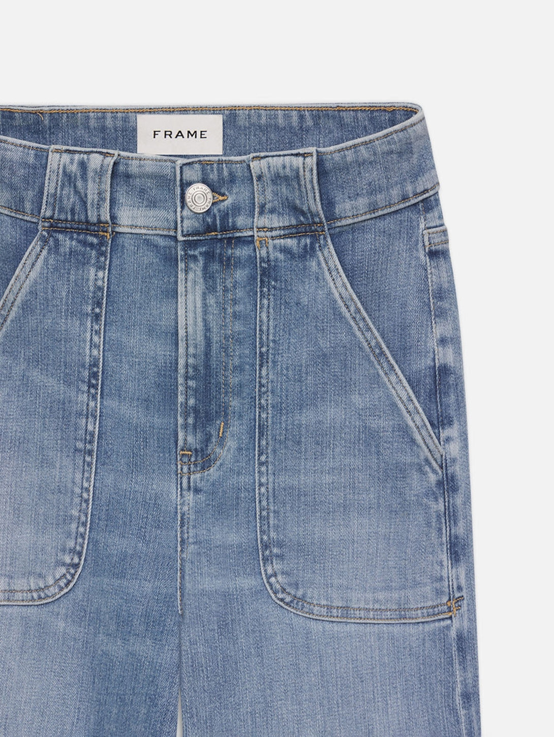 【MODERNIF】Beacon Wide Denim Pants modernif (モダンイフ) - ビーコンワイドジーンズ / Beacon Wide