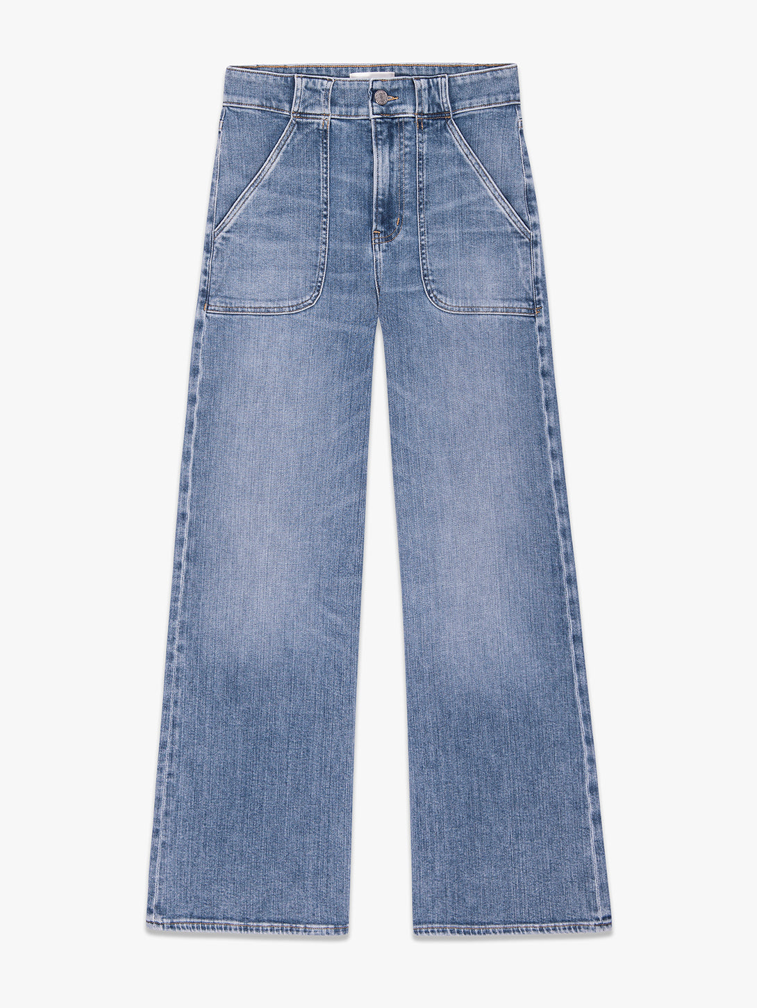【MODERNIF】Beacon Wide Denim Pants modernif (モダンイフ) - ビーコンワイドジーンズ / Beacon Wide