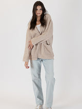 Winston Blazer Sweater - Oat-LYLA+LUXE-Over the Rainbow