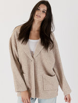 Winston Blazer Sweater - Oat-LYLA+LUXE-Over the Rainbow