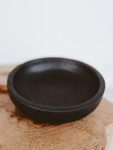 Decorative Wood Bowl - Black-SWEET WATER DECOR-Over the Rainbow