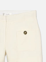 Patch Pocket Trouser Short - Cream-FRAME-Over the Rainbow