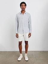 Wyatt Shirt - Gentle Shore Mélange-Rails-Over the Rainbow
