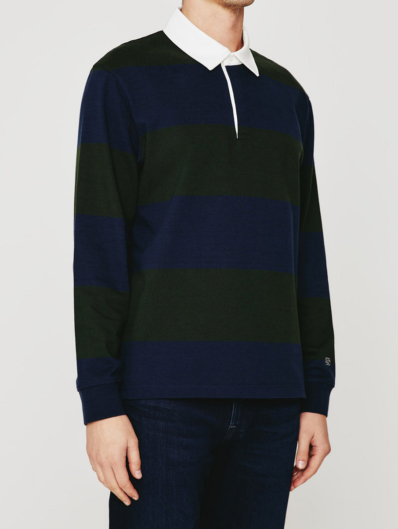 Wade Rugby Top - Deep Forest-AG Jeans-Over the Rainbow