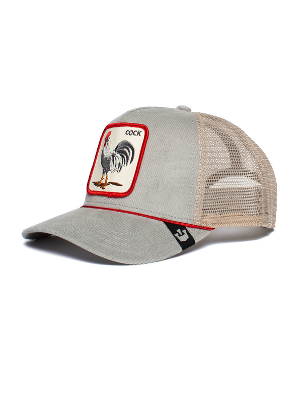 The Arena Trucker Hat - White-GOORIN BROTHERS-Over the Rainbow