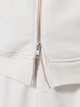 Long Sleeve Zip Hoodie - Bone White-UNFEIGNED-Over the Rainbow