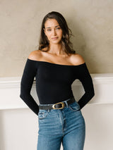Zya Pebbled Belt - Smooth Black