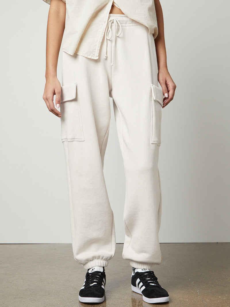 Lumi Fleece Cargo Pant-Velvet-Over the Rainbow