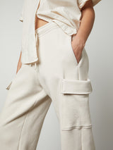 Lumi Fleece Cargo Pant-Velvet-Over the Rainbow