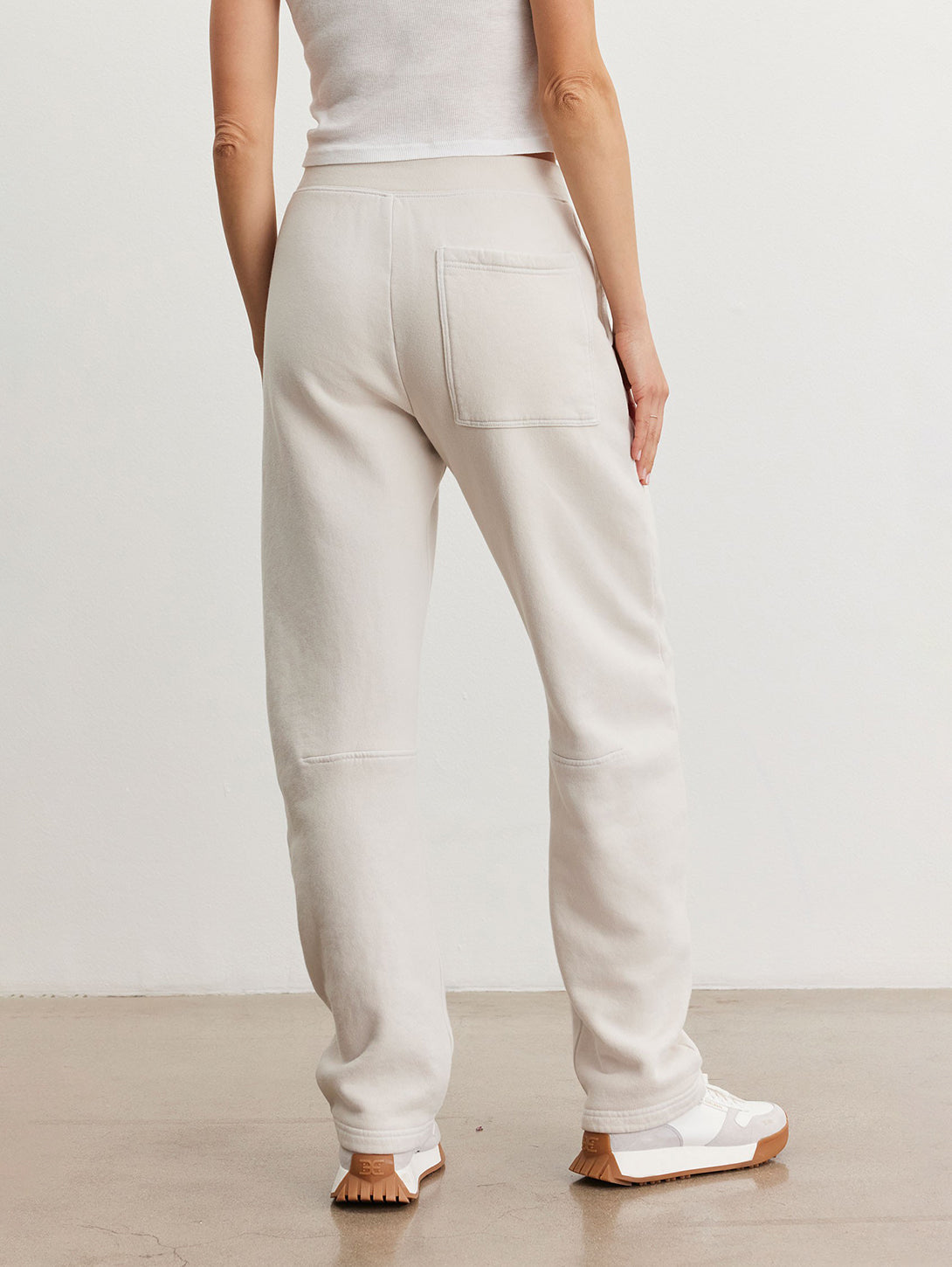 Matti Fleece Pant - Crescent-Velvet-Over the Rainbow