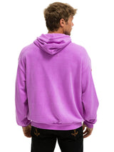 Aviator Nation Logo Pullover Hoodie - Neon Purple-AVIATOR NATION-Over the Rainbow