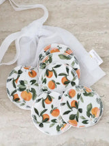 Organic Cotton Rounds - Clementine