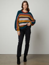 Samara Alpaca Sweater - Multi-Velvet-Over the Rainbow