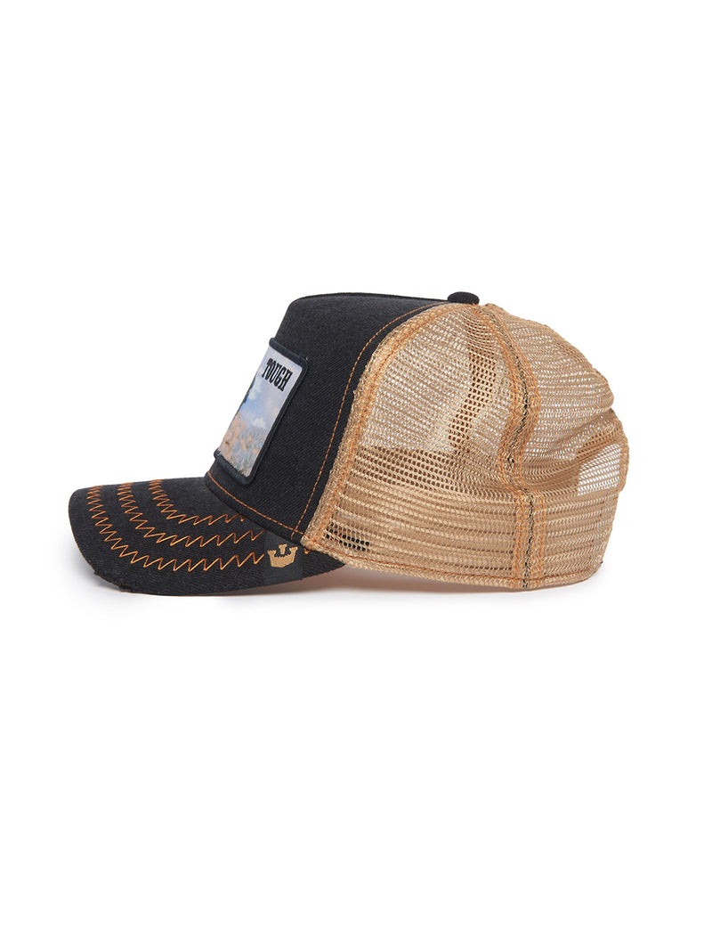 Tough Trucked Hat - Black-GOORIN BROTHERS-Over the Rainbow