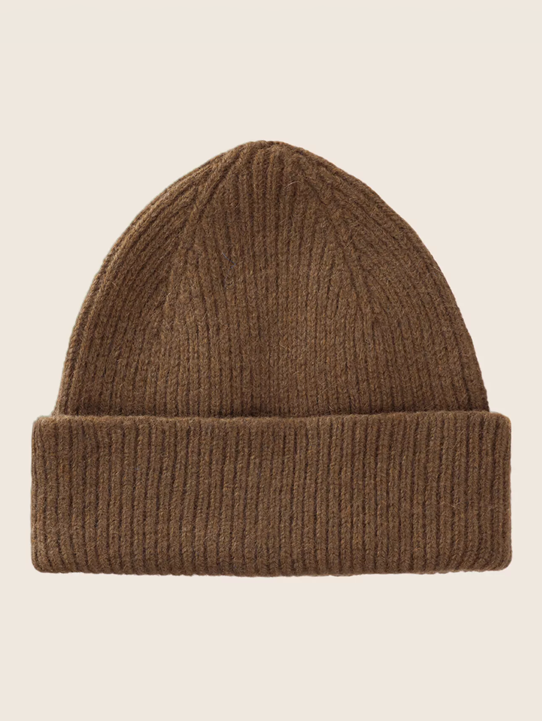 Classic Angora Beanie - Walnut-LE BONNET-Over the Rainbow