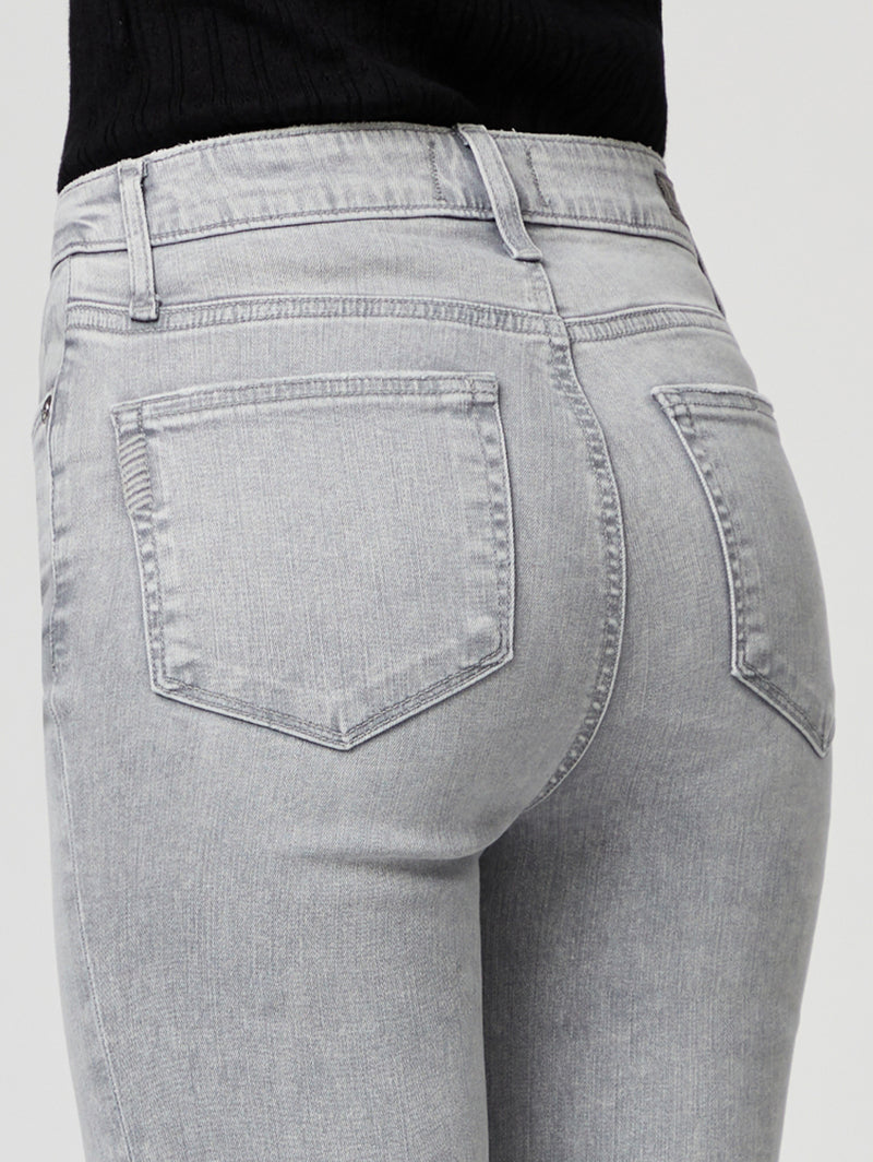 Laurel Canyon Bootcut Jean - Grey Skies-Paige-Over the Rainbow