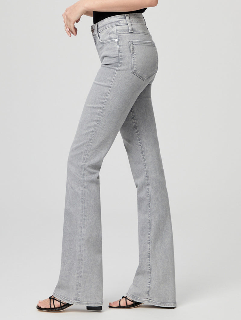 Laurel Canyon Bootcut Jean - Grey Skies-Paige-Over the Rainbow