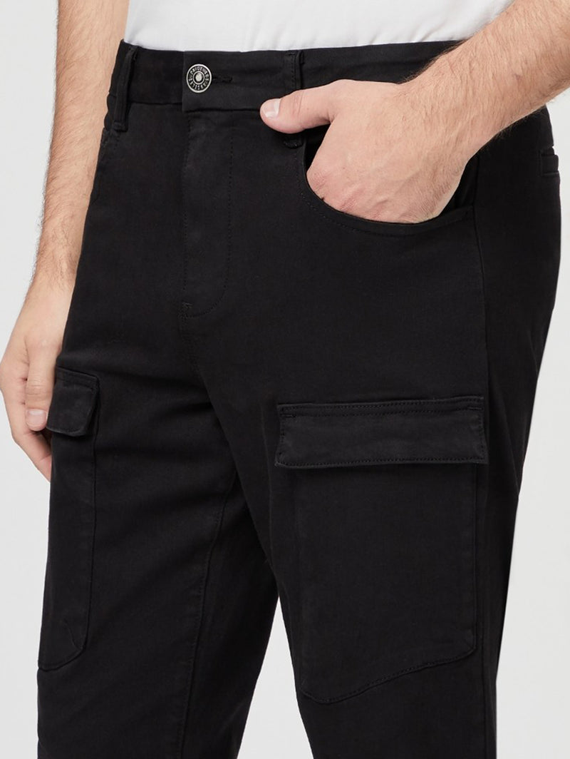 Maddox Cargo Pant - Black-Paige-Over the Rainbow