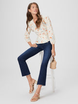Claudine Ankle Bootcut Jean - Stayin' Alive-Paige-Over the Rainbow
