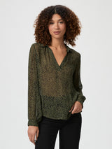Johannes Blouse - Army Black-Paige-Over the Rainbow