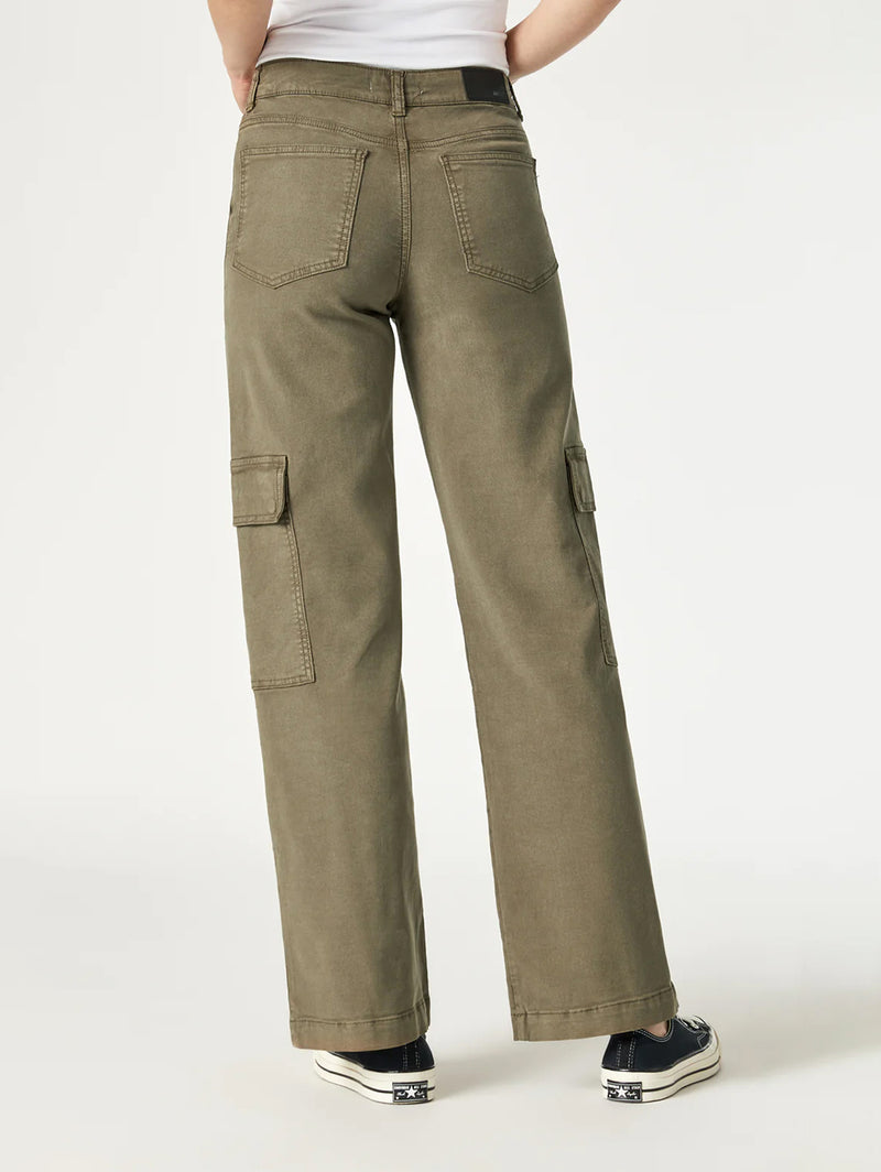 Alva Cargo Pant - Capers Luxe Twill-Mavi-Over the Rainbow