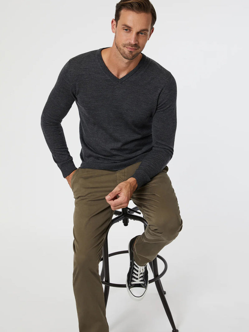 Johnny Twill Chino Pant - Capers Twill-Mavi-Over the Rainbow