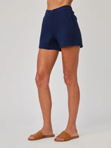 Catalina Clean Front Short - Harbor Navy-Bella Dahl-Over the Rainbow
