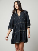 Kiley Embroidered Dress-Velvet-Over the Rainbow