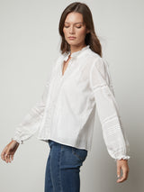 Romy Lace Top - White-Velvet-Over the Rainbow