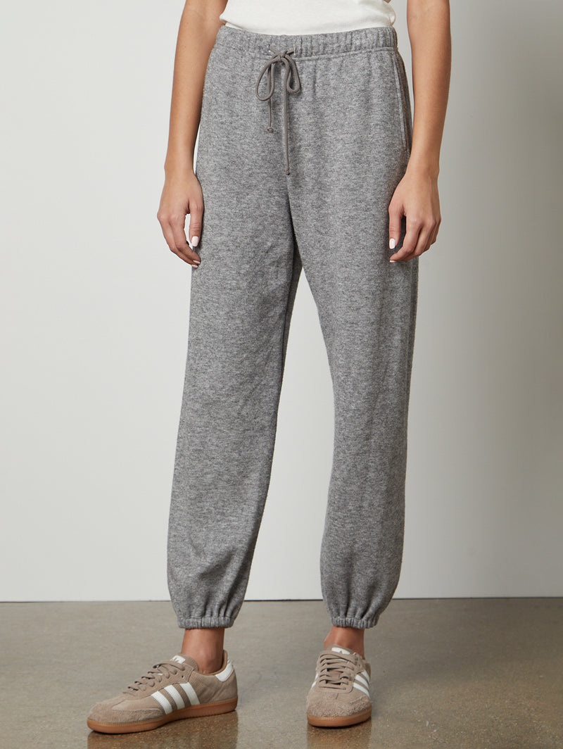 Haley Cozy Pant-Velvet-Over the Rainbow