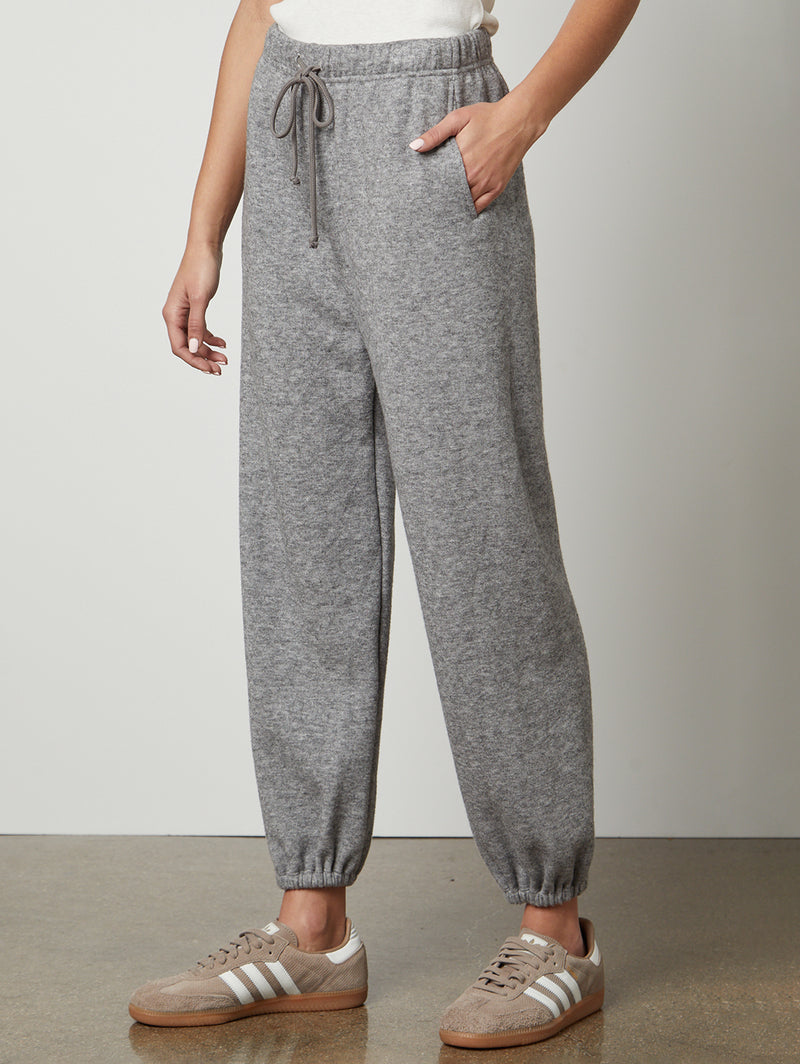 Haley Cozy Pant-Velvet-Over the Rainbow