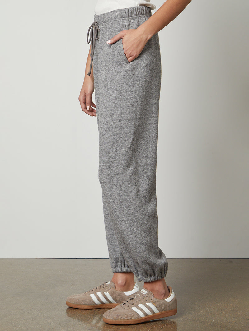 Haley Cozy Pant-Velvet-Over the Rainbow