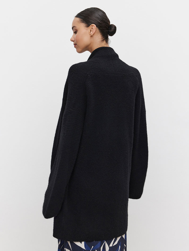 Black velvet sweater online