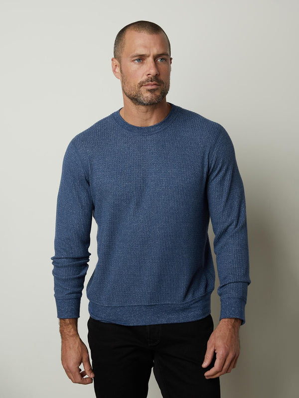 Poncho Thermal Crew - Cadet-Velvet-Over the Rainbow